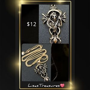 "Death" Pendant Necklace